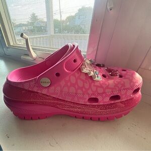 brand new barbie crocs